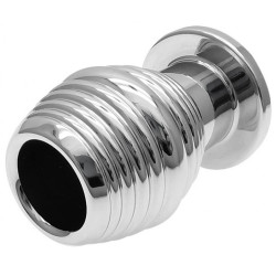 Generique Plug Tunnel en métal Thread Hollow L 7 x 4.8cm
